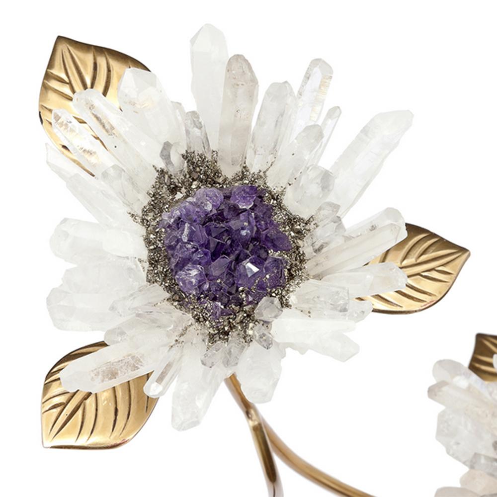 Amethyst Flower II Sculpture In New Condition For Sale In Paris, FR
