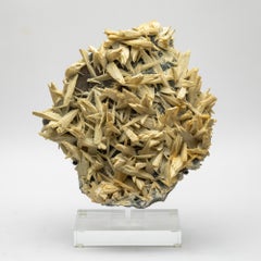 Amethyst flower mounted on custom acrylic base