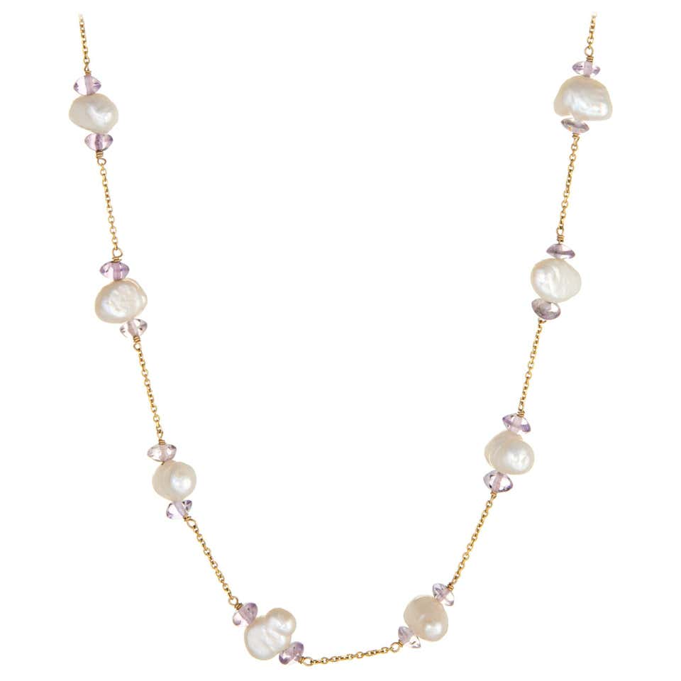 Diamond, Pearl and Antique Beaded Necklaces - 2,674 For Sale at 1stdibs ...