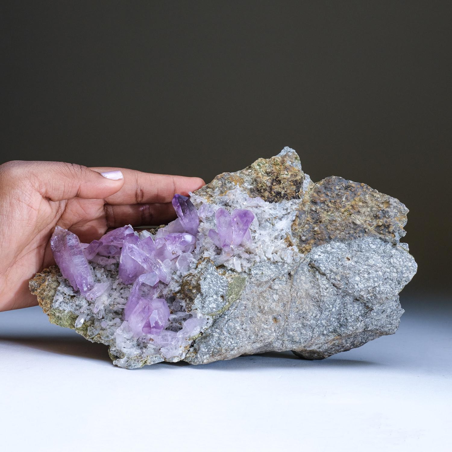 Mexican Amethyst from Piedra Parada, Las Vigas de Ramirez, Veracruz, Mexico For Sale