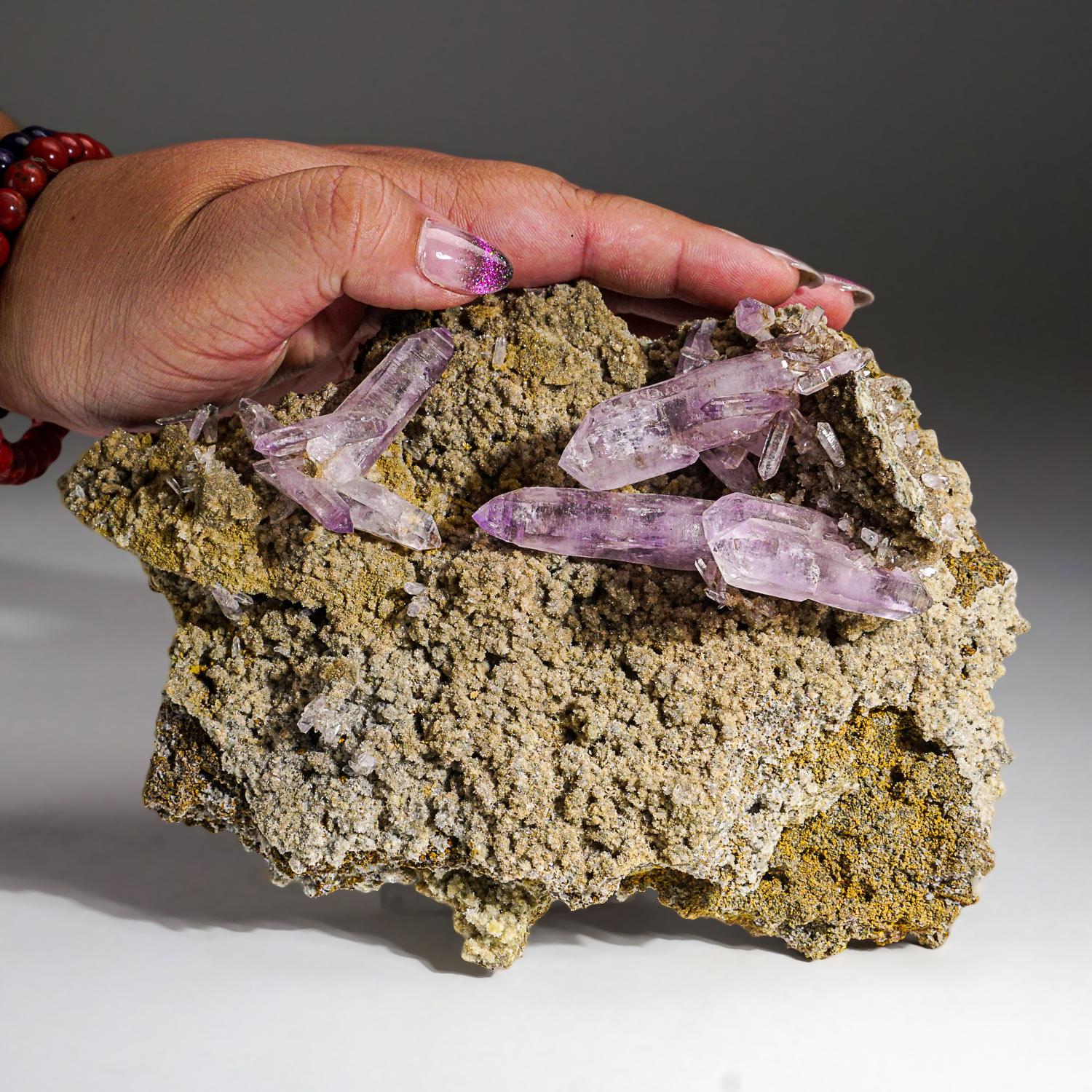 Amethyst from Piedra Parada, Las Vigas de Ramirez, Veracruz, Mexico In New Condition For Sale In New York, NY