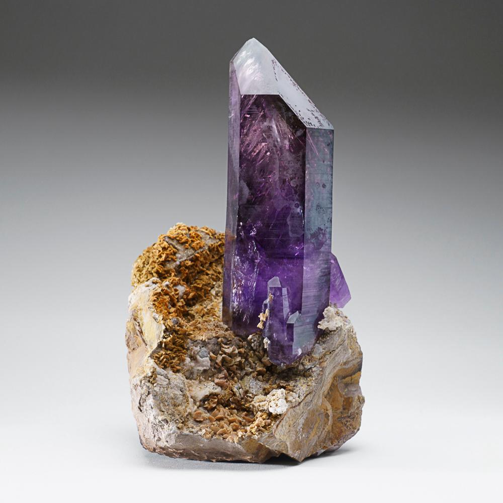 Crystal Amethyst From Tafelkop, Goboboseb Mountains, Brandberg Mountain, Erongo, Namibia For Sale