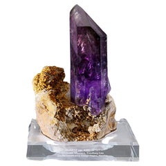 Amethyst From Tafelkop, Goboboseb Mountains, Brandberg Mountain, Erongo, Namibia