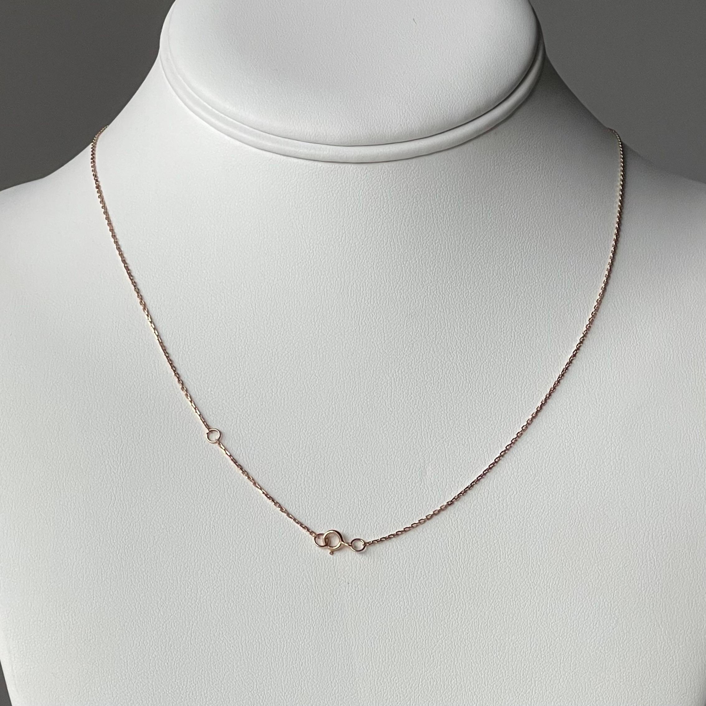 da uomo o donna Collana Lariat in oro rosa 18 carati con gemma ametista in vendita