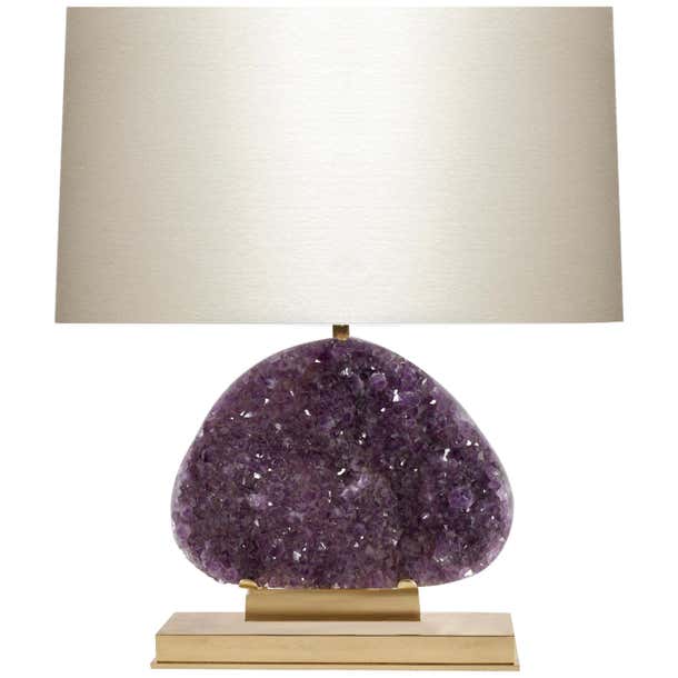 Amethyst Geode Cluster Lamp at 1stDibs | geode table lamp, amethyst ...