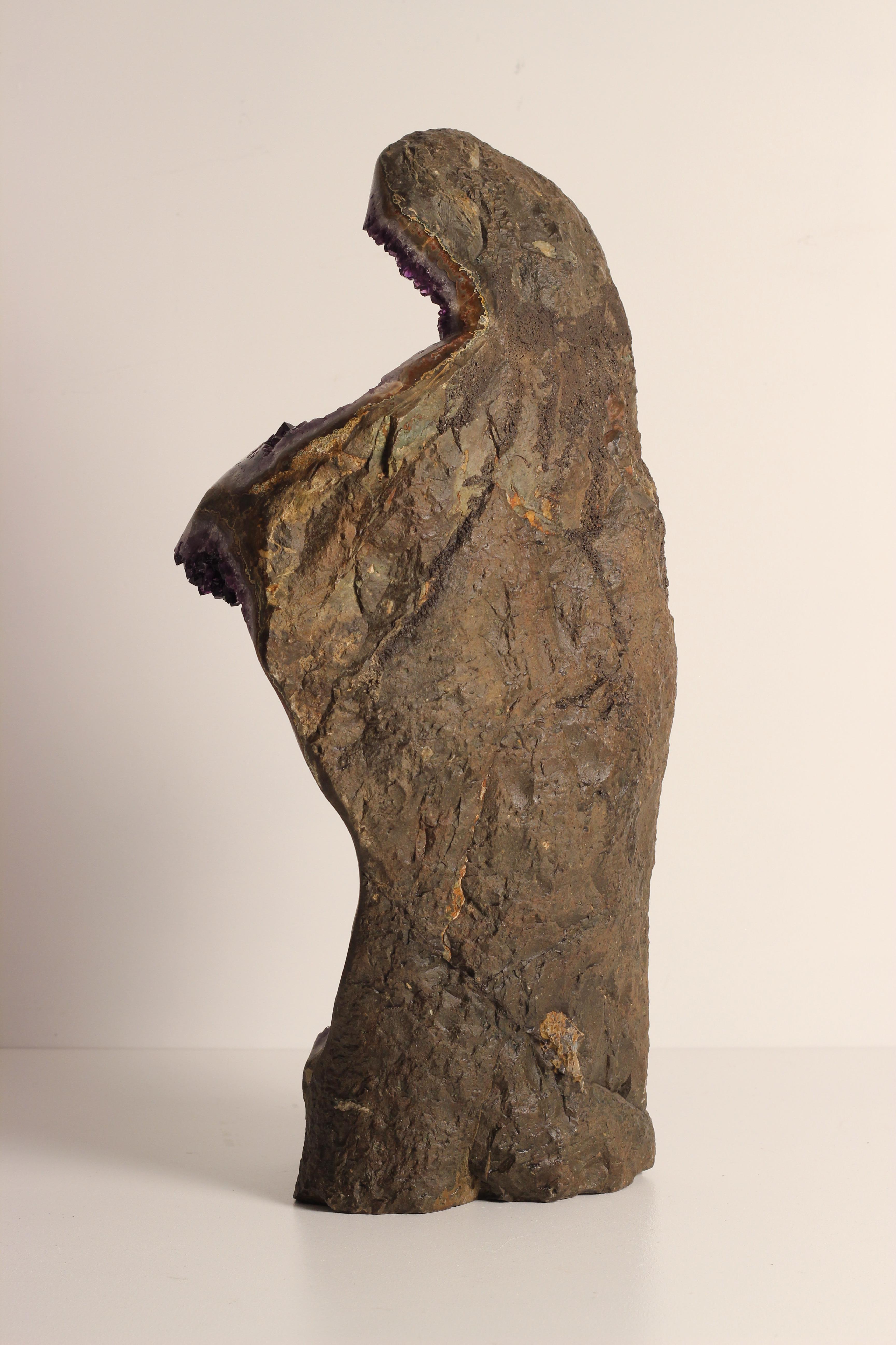 Escultura geoda de amatista de grado gema, Uruguay en Bueno estado para la venta en London, GB