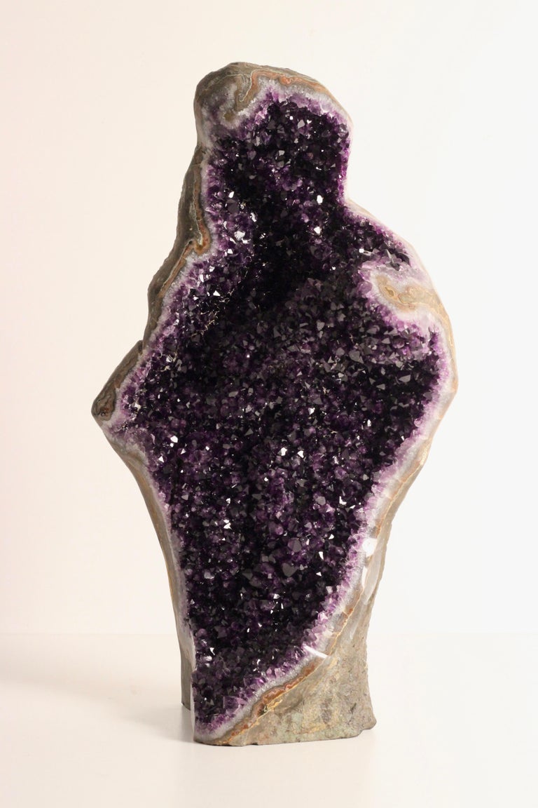 Amethist Geode uit Uruguay ruw, medium | Jalla Stones - Edelstenen en
