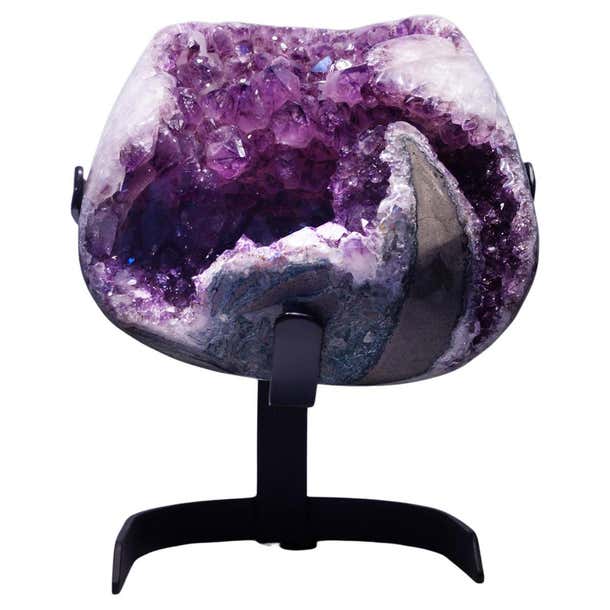 Geode Chair Amethyst Geode For Sale at 1stDibs | amethyst chair