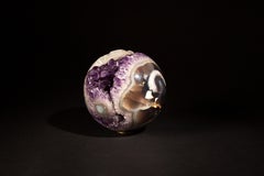 Amethyst Geode Sphere, 5"