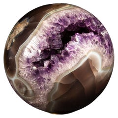 Amethyst Geode Sphere, 5"