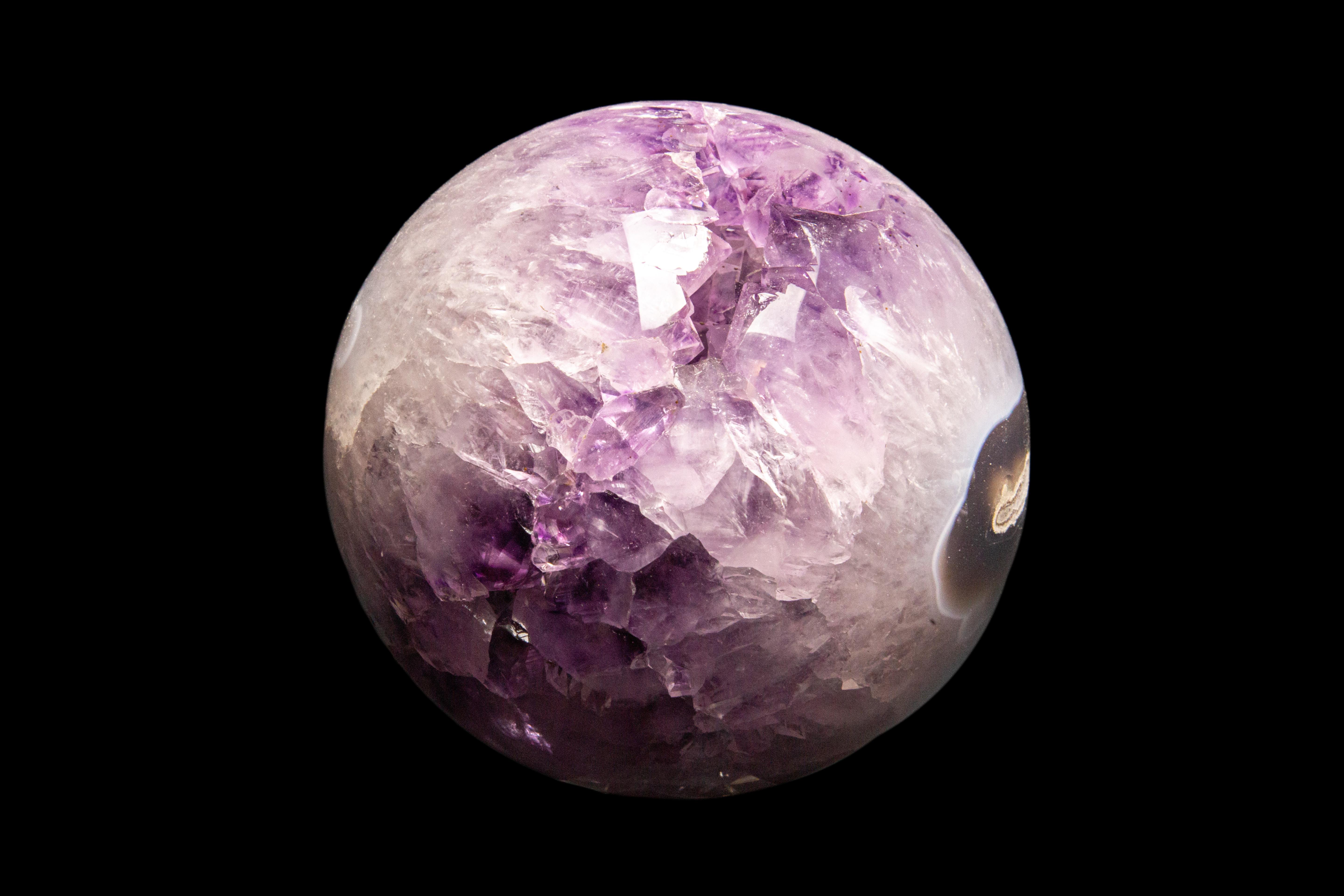 Amethyst Geode Sphere 1