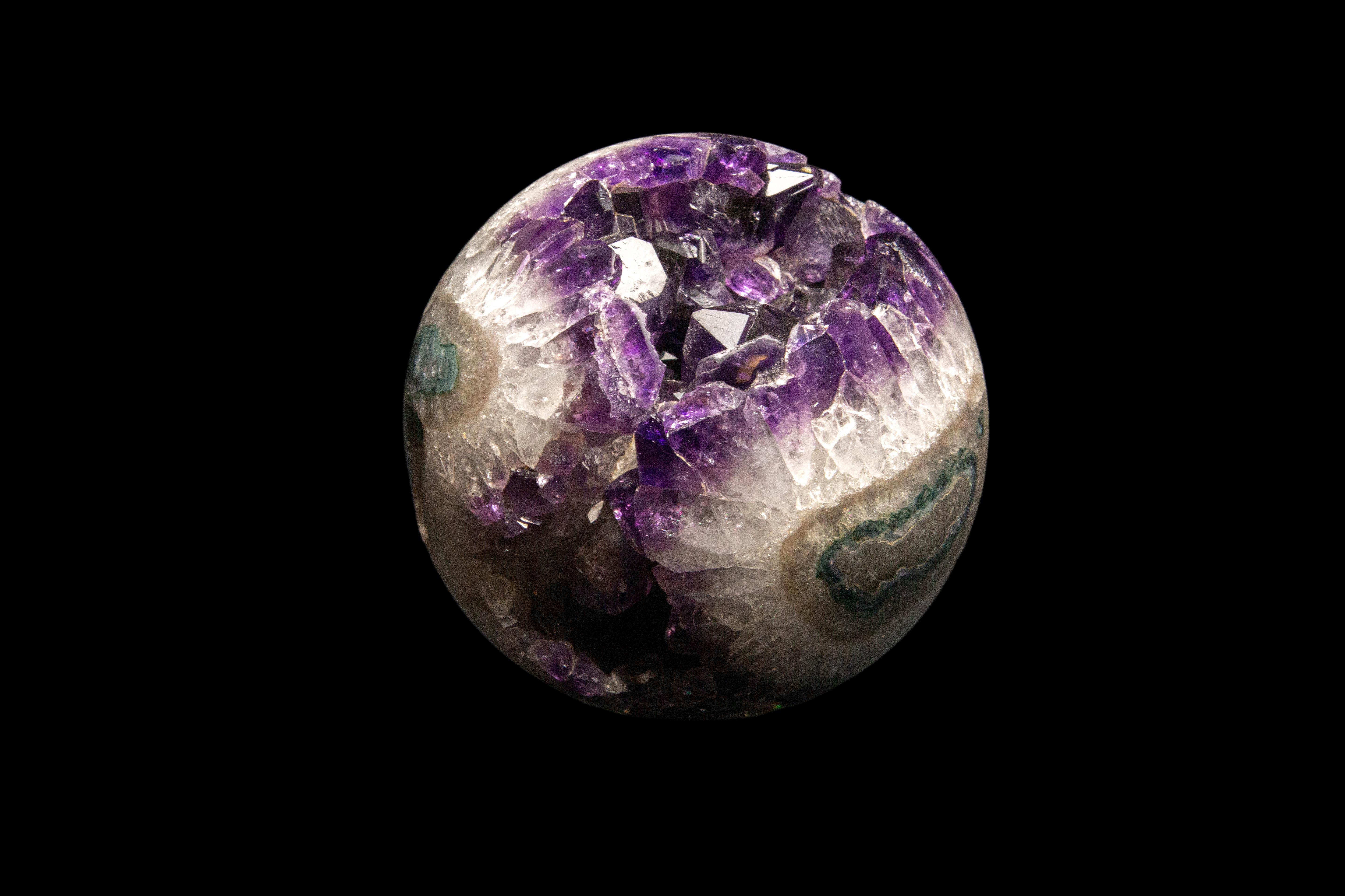 Amethyst Geode Sphere 2