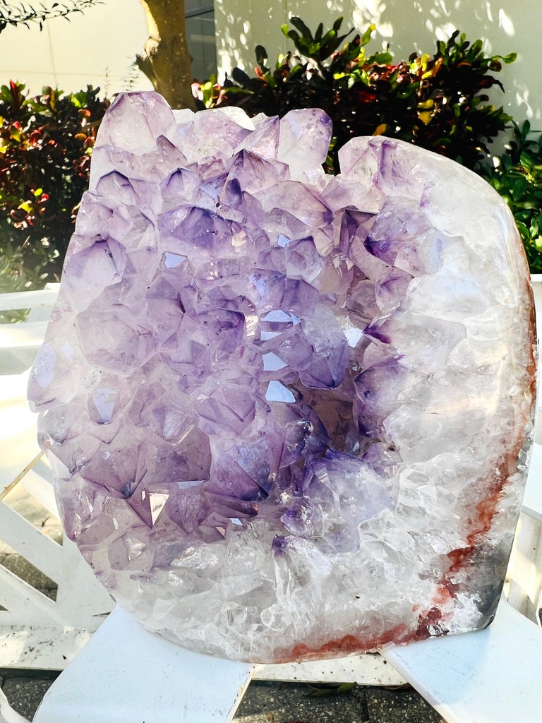 Amethyst Geode Surrounded by Quartz Crystal and Agate 3