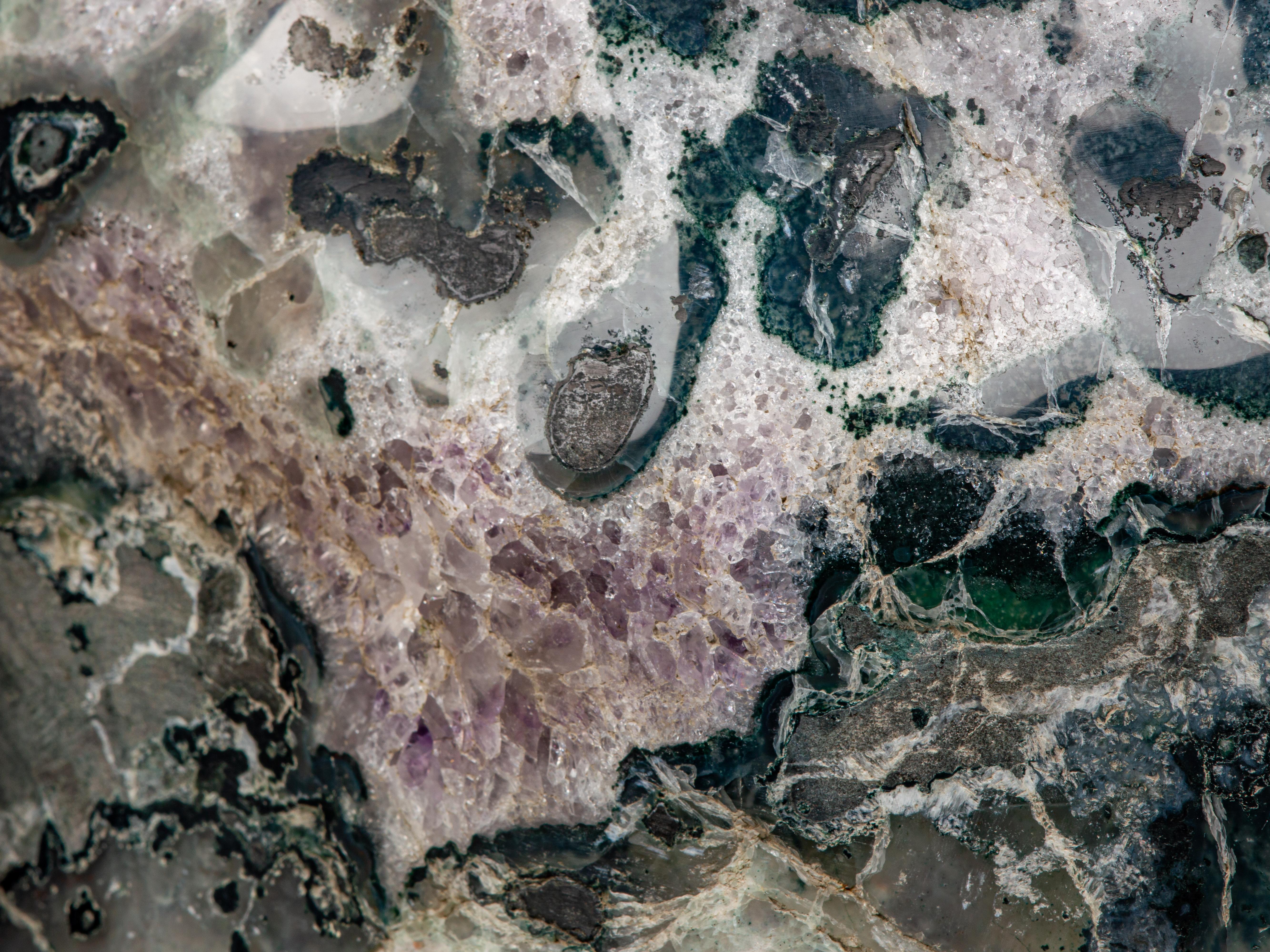 Amethyst Geode table Decoratie Object Sculpture For Sale 9