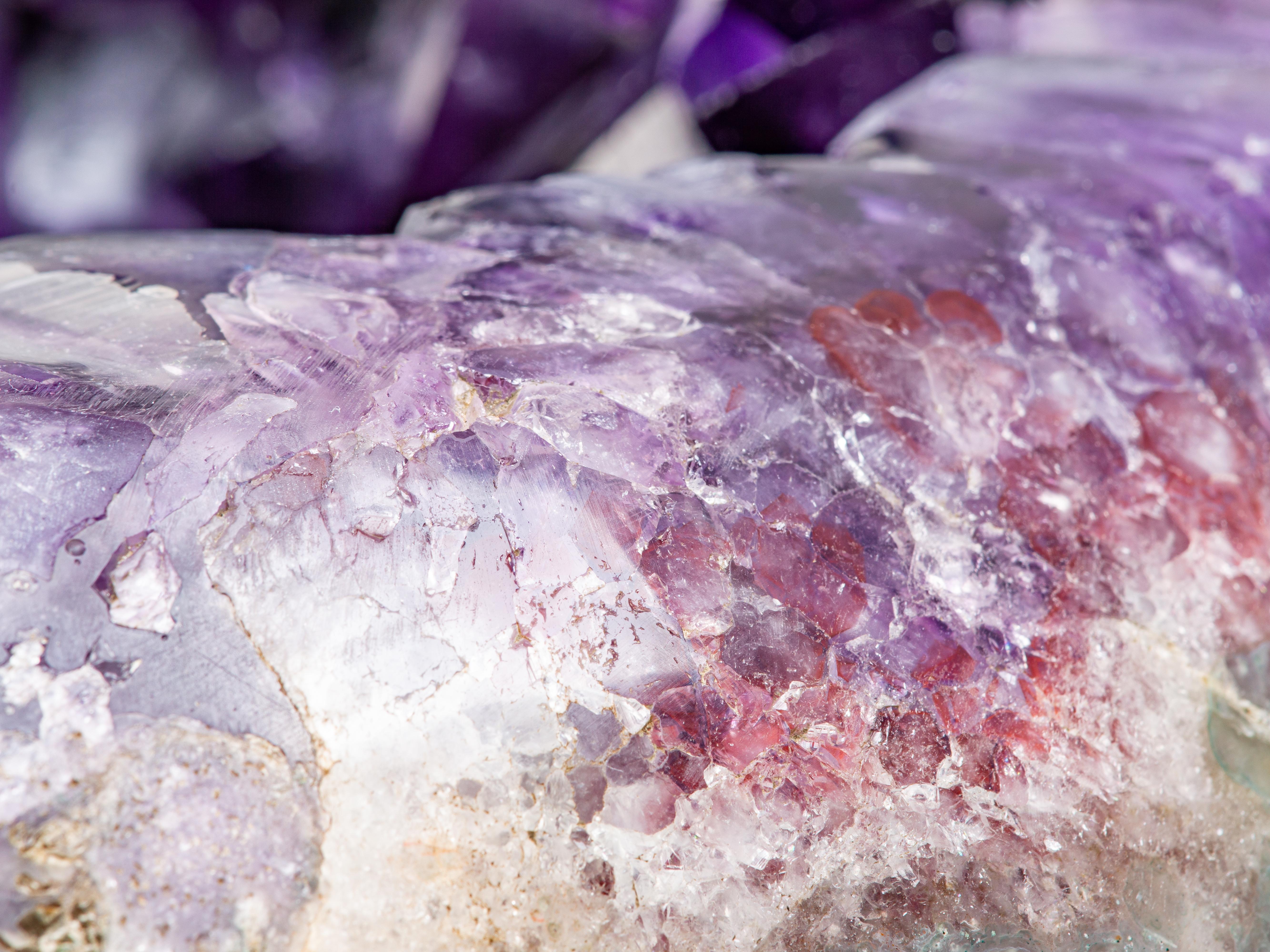 Amethyst Geode table Decoratie Object Sculpture For Sale 10