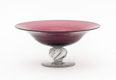 Amethyst Glass Tazzas, 3