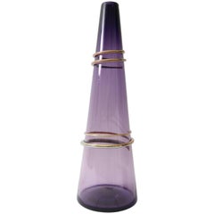 Amethyst Glass Vase
