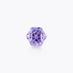 Amethyst Hexagon 9.10 Carat Brazil Star of David Gem Loose Gemstone