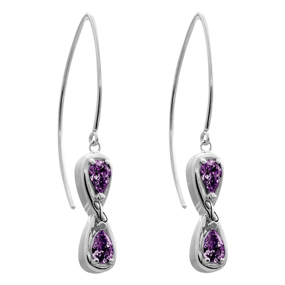 Stunning Jay Lane KJL Couture Collection Faux Gemstone Drop