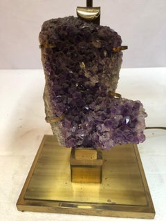 Amethyst Lamp, Color Gold, 1970