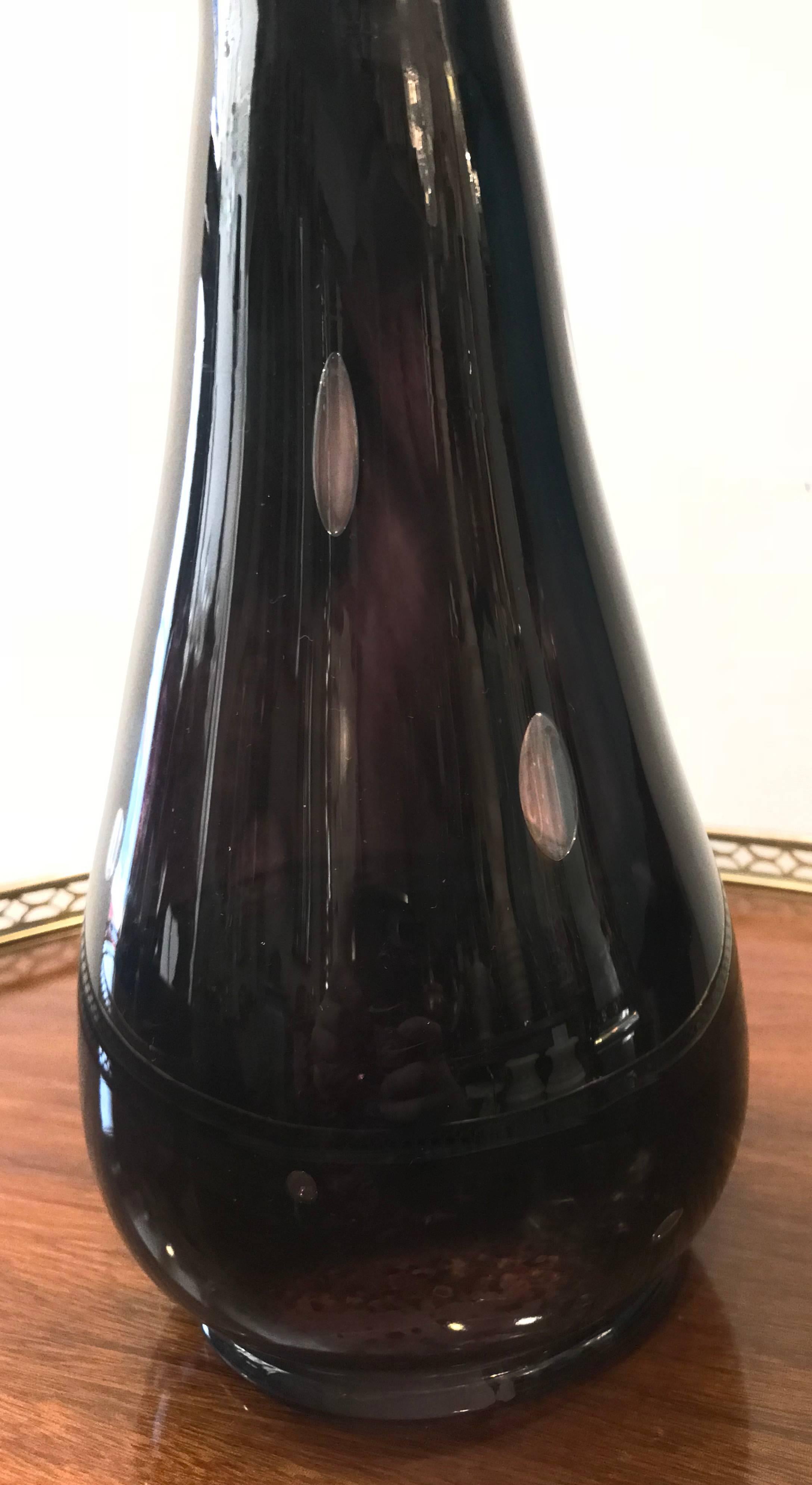 amethyst glass vases