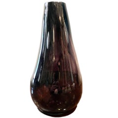 Vase en verre de Murano améthyste