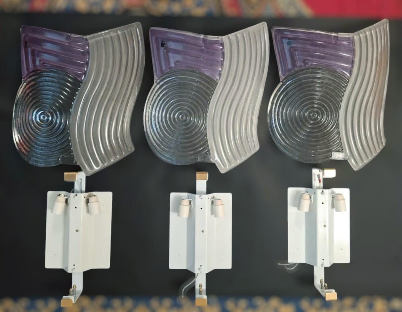 Amethyst Murano Sconce by ITRE, 3 Available For Sale 5