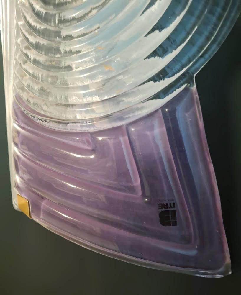 Amethyst Murano Sconce by ITRE, 3 Available In Good Condition For Sale In Los Angeles, CA