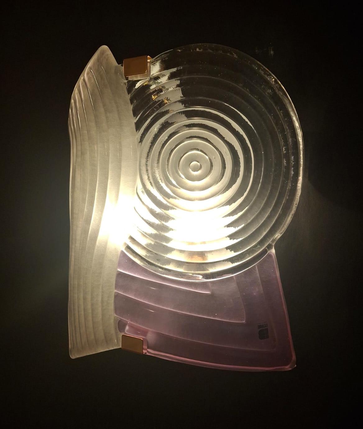 Amethyst Murano Sconce by ITRE, 3 Available For Sale 1