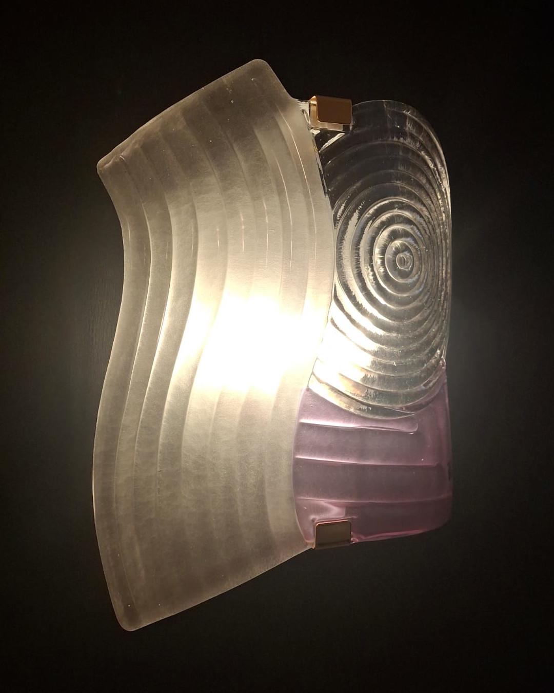 Amethyst Murano Sconce by ITRE, 3 Available For Sale 2