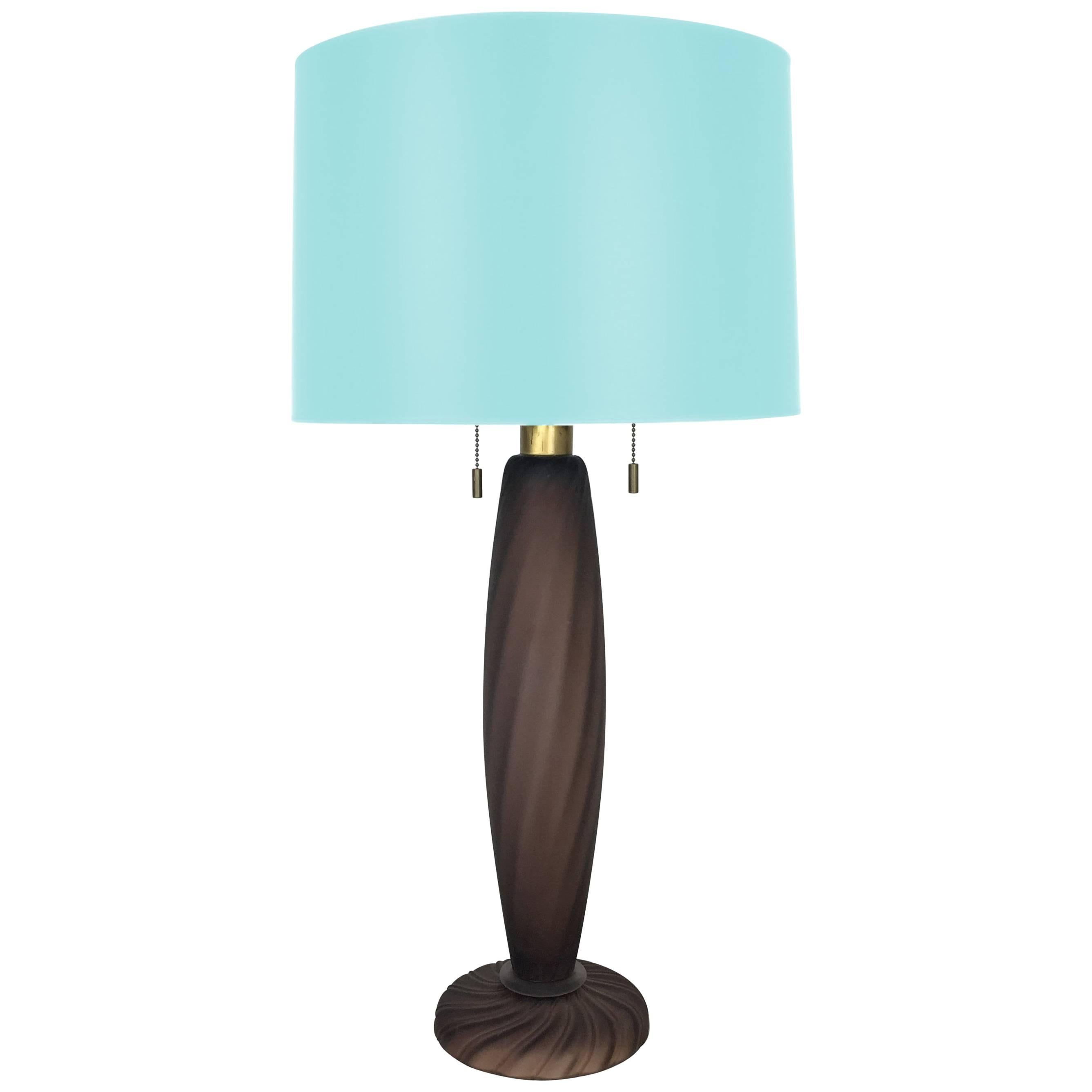 Amethyst Murano Table Lamp by John Hutton for Donghia