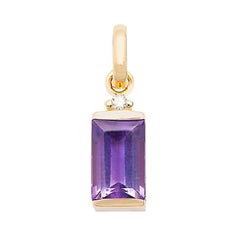Amethyst Pendant (P13558n)