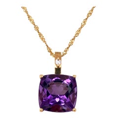 Amethyst Pendant (P13596n)