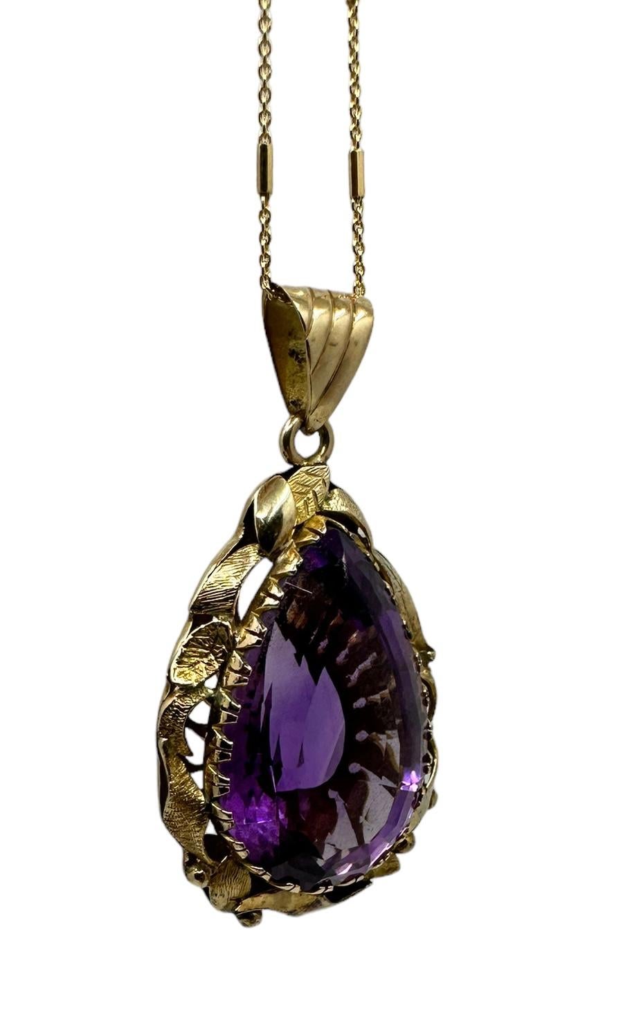 Amethyst Pendent - 65 Carats For Sale 4