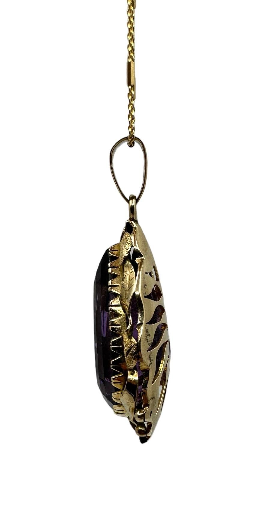 Amethyst Pendent - 65 Carats For Sale 5