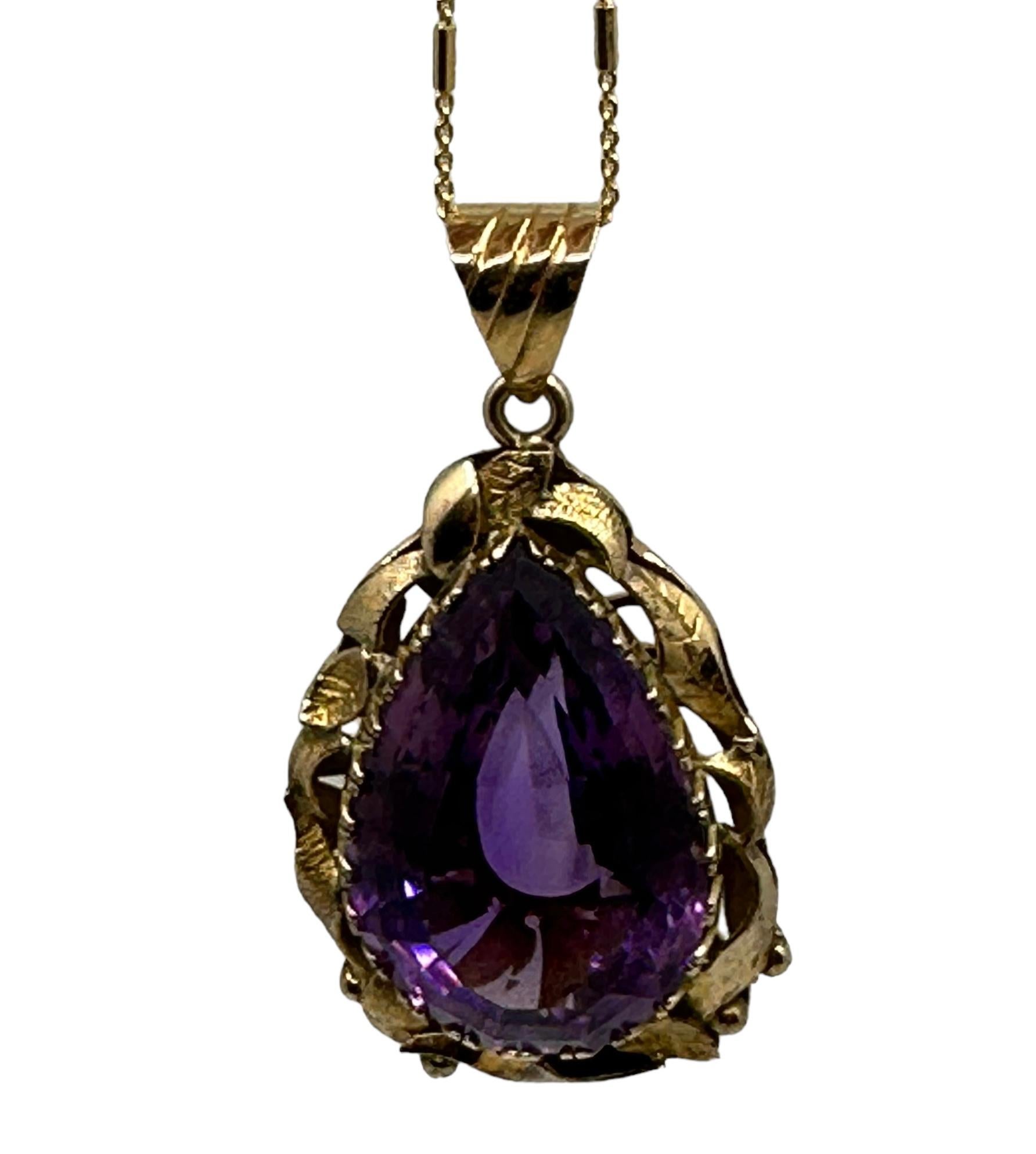 Amethyst Pendent - 65 Carats For Sale 1