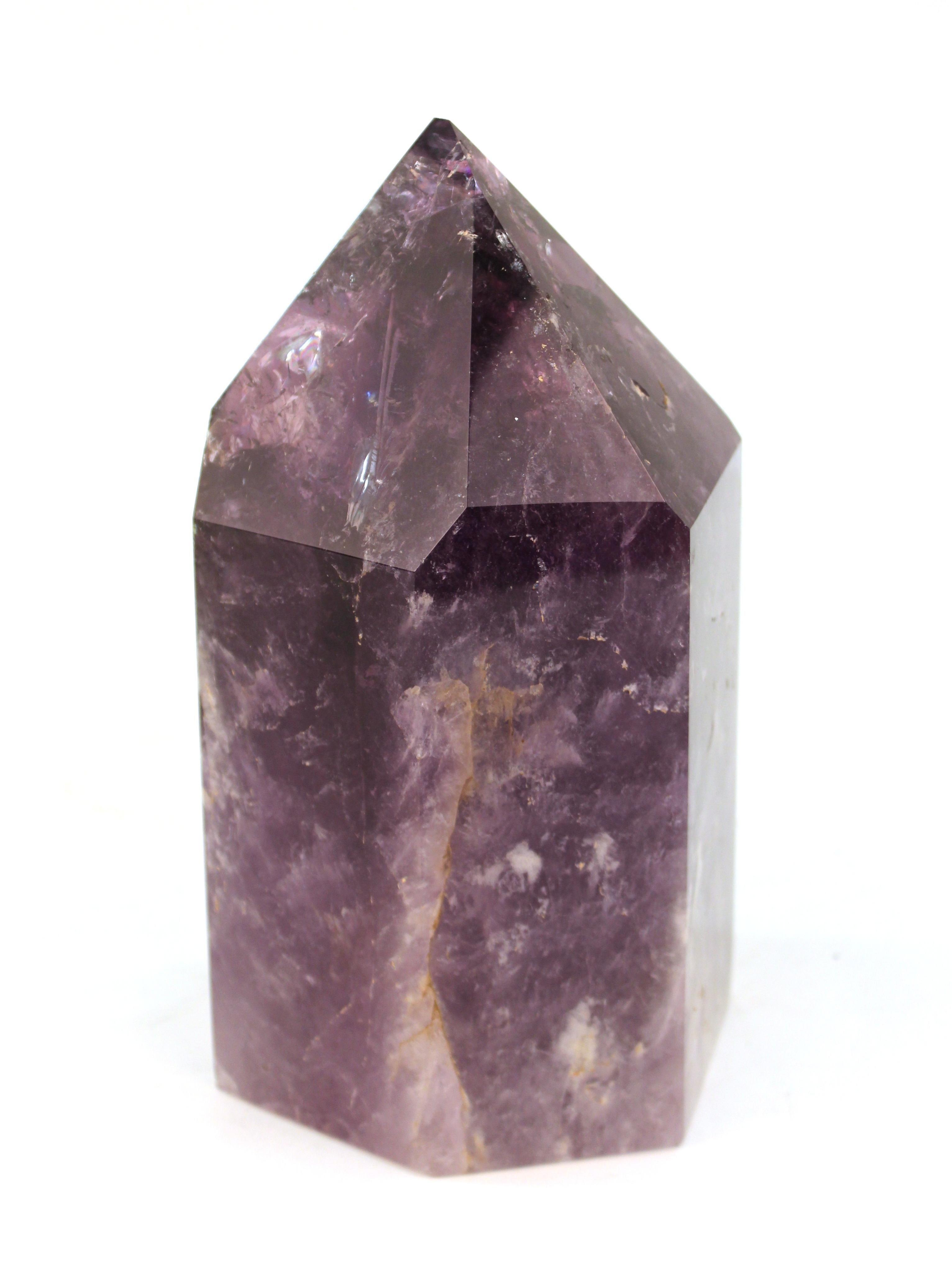 Modern Amethyst Quartz Prism Mineral Specimen