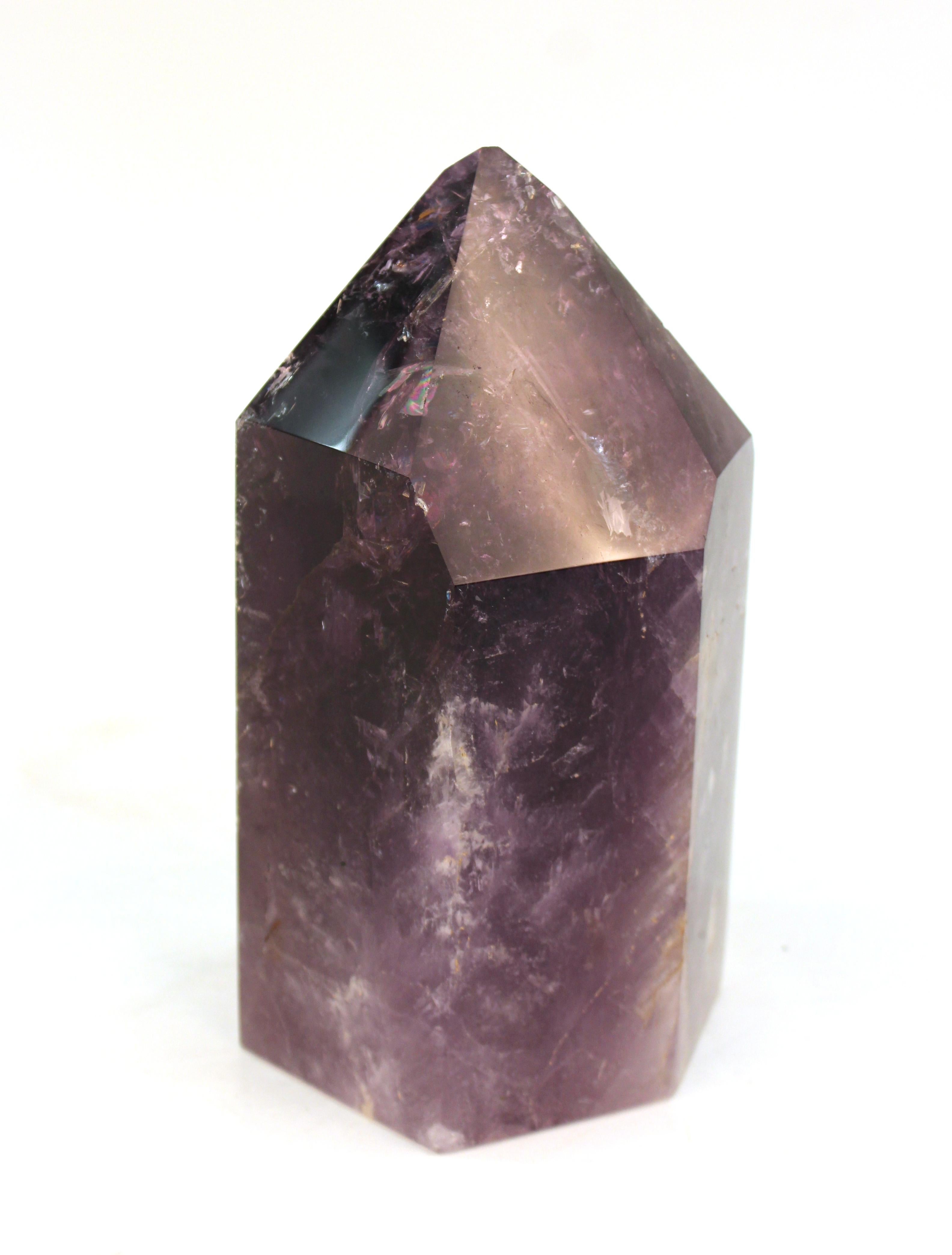 Amethyst Quartz Prism Mineral Specimen In Good Condition In New York, NY