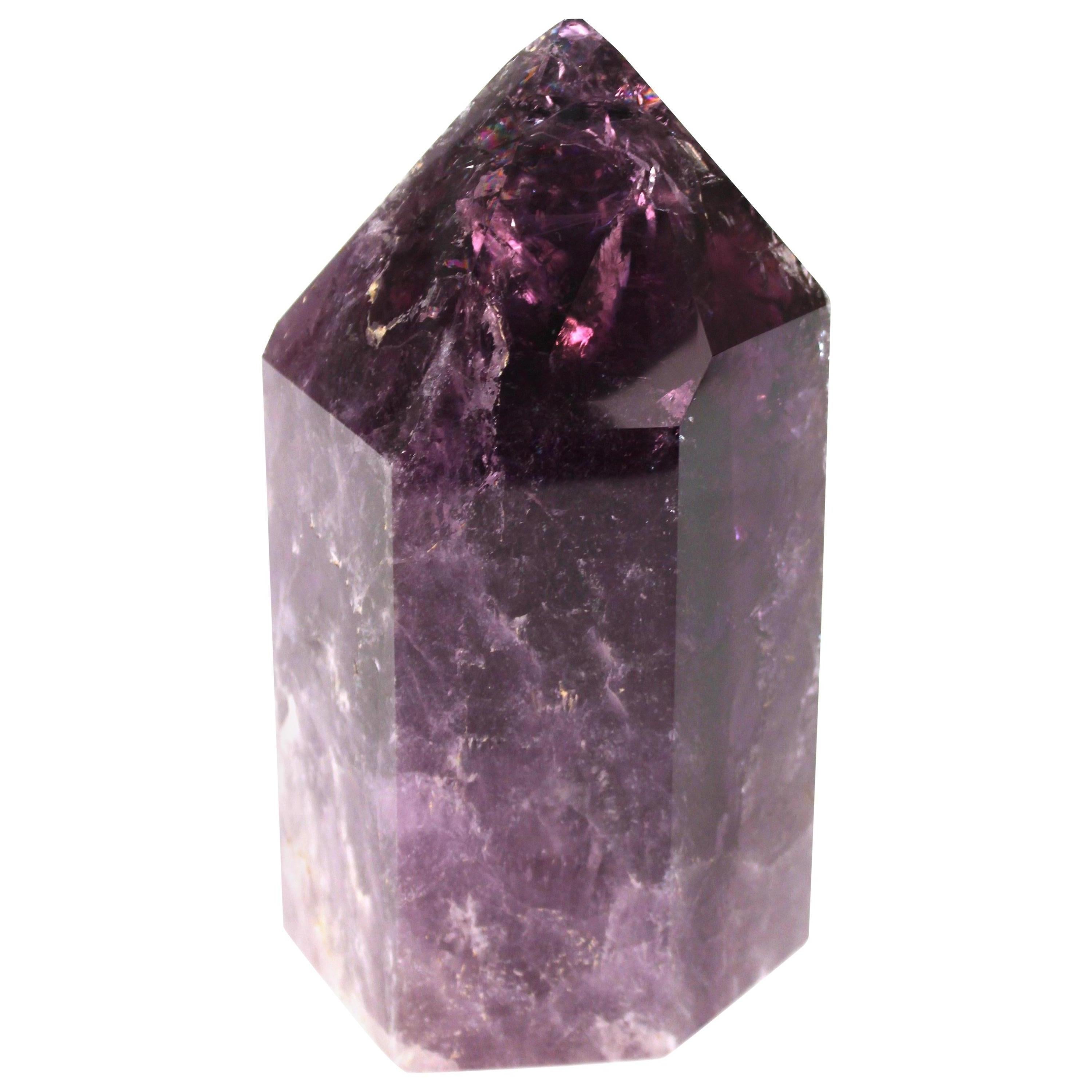 Amethyst Quartz Prism Mineral Specimen