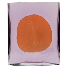 Amethyst Reddish Small Isla Glass Vase