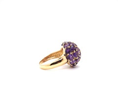 Amethyst Ring 18K Yellow Gold