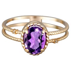 Amethyst ring