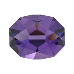Amethyst Ring Gem 18.80 Carat Unset Fancy Oval Brazil Gemstone Beverly Hills