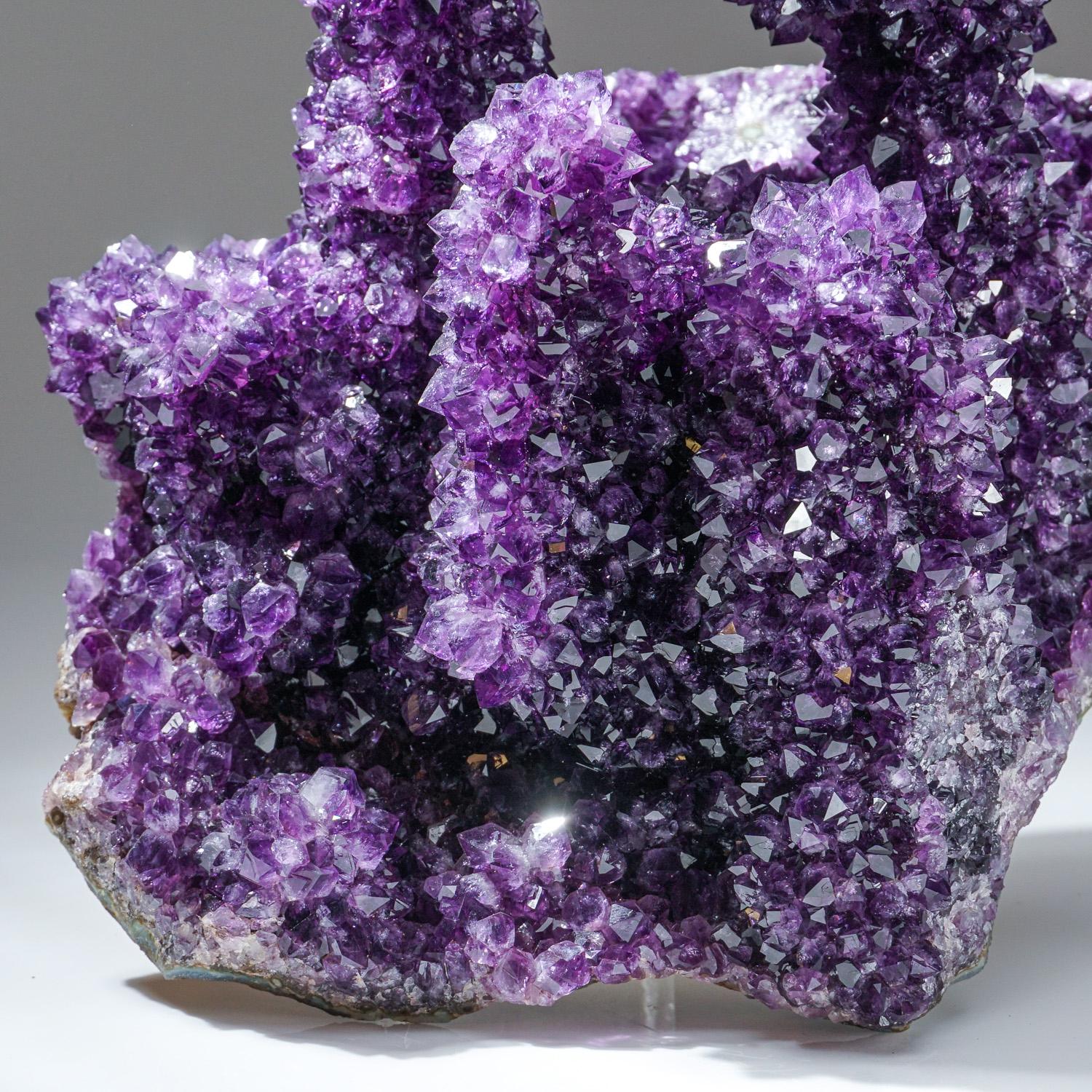 Amethyst Geode Stalactite Crystal Cluster from Uruguay (7