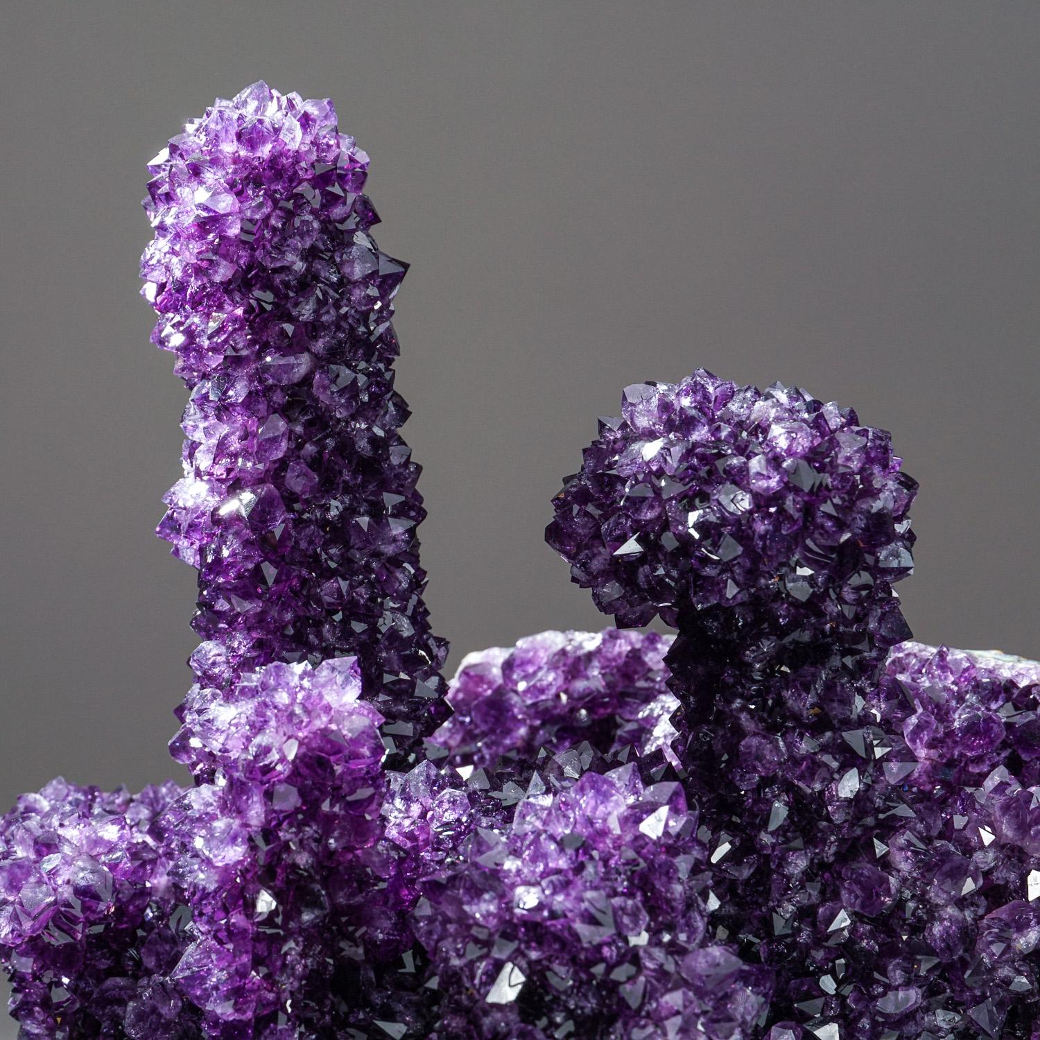 18th Century and Earlier Amethyst Geode Stalactite Crystal Cluster from Uruguay (7