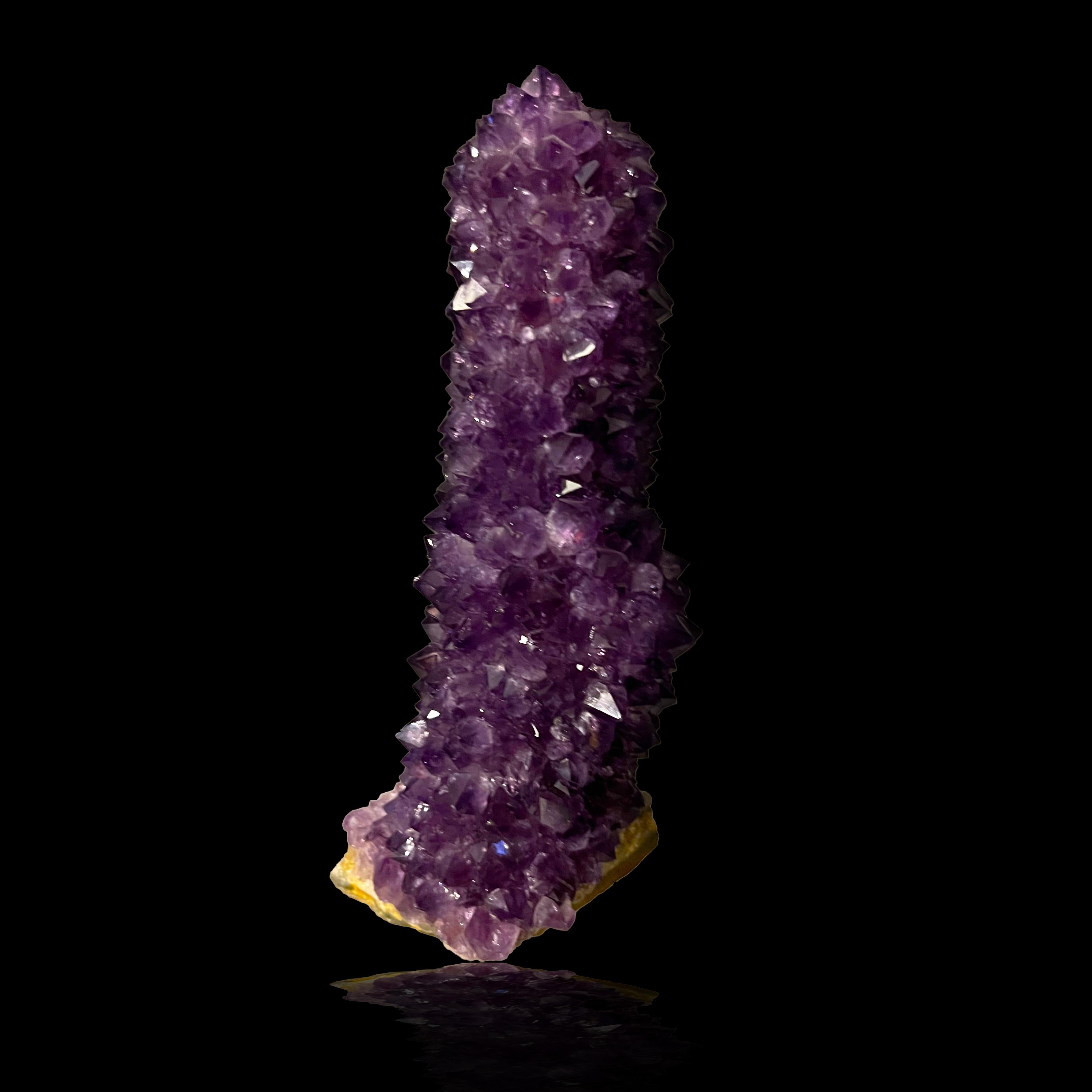 Amethyst Stalactite In New Condition For Sale In New York, NY