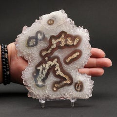 Amethyst Stalactite Slice from Uruguay (227.5 grams)