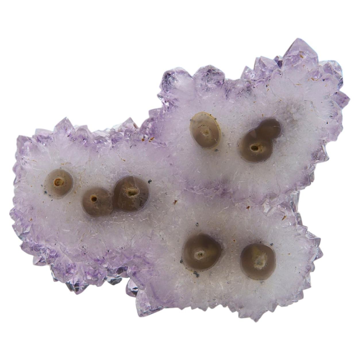 Amethyst Stalactite Slice from Uruguay (259.8 grams) For Sale