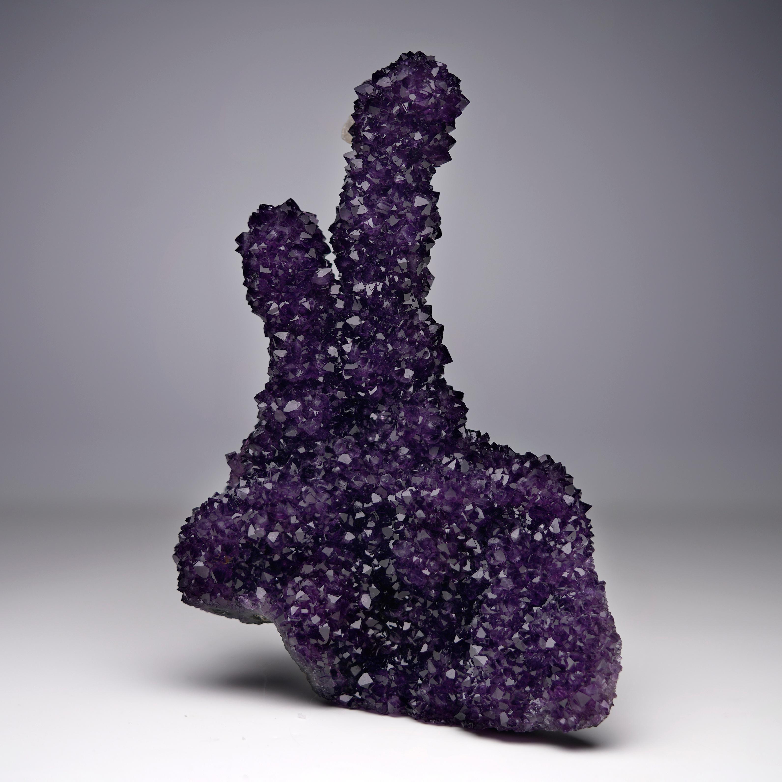 XXIe siècle et contemporain Stalactites d'améthyste avec calcite en vente