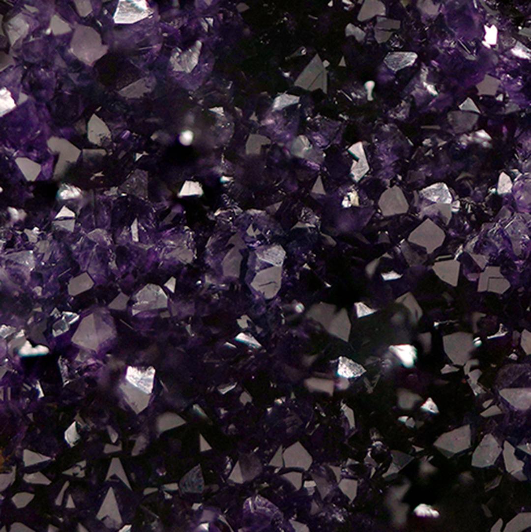 Amethyst Stalaktiten mit Calcit im Angebot 3